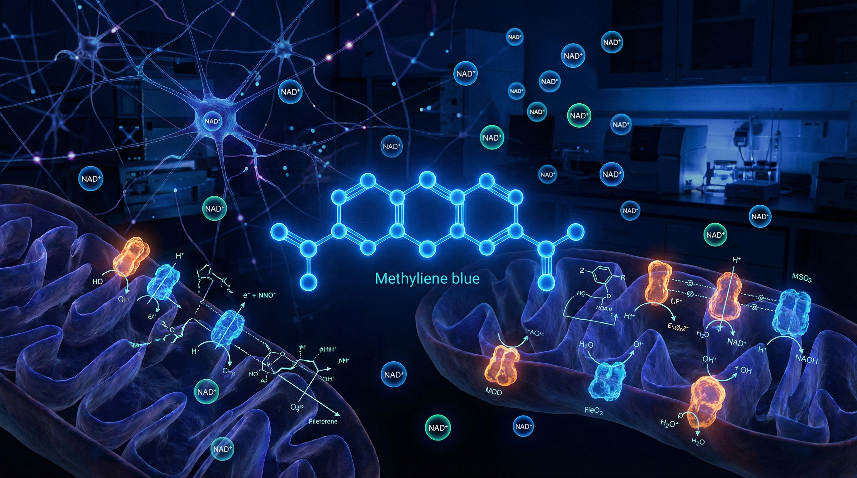 Methylene Blue for Longevity: Mitochondrial Benefits, Dosage, and Safety